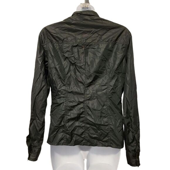 2/$20 Vintage Y2K Jacob Black Buttons Down Shirt Size: Small - Picture 4 of 5